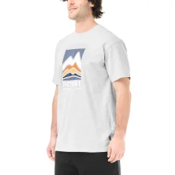 PICTURE ORGANIC Peakflow Tee /Grey Melange - PICTURE-ORGANIC