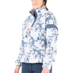 PICTURE ORGANIC Velora Printed 1/4 fleece /schrubby motif - PICTURE-ORGANIC
