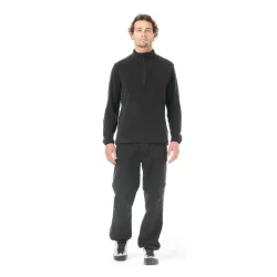 PICTURE ORGANIC Weavy 1/4 Grid Fleece /Black - PICTURE-ORGANIC