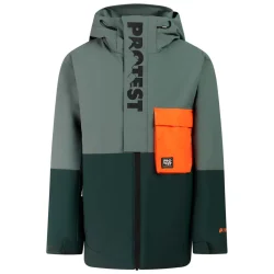 PROTEST PRT Dylans JR snowjacket /evergreen - PROTEST