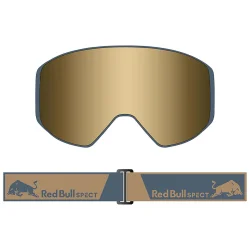 RED BULL SPECT Jamm /mat sarcelle beige /marron or mirror cat 2 + visière clair rose cat 