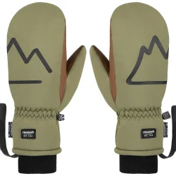 REUSCH Carter R-tex Xt Mitten /Burn Olive Dark Brown
