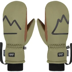 REUSCH Carter R-tex Xt Mitten /burn olive foncé marron - REUSCH
