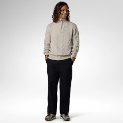 ROSSIGNOL Corbyr Half Zip Sweater /argent cloud - ROSSIGNOL