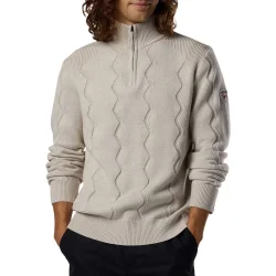 ROSSIGNOL Corbyr Half Zip Sweater /silver cloud - ROSSIGNOL