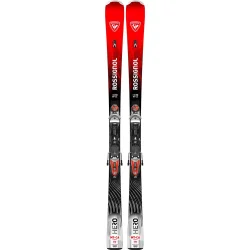 ROSSIGNOL Hero MT CA + Fix Nx 12 Konect GW /argent rouge - ROSSIGNOL