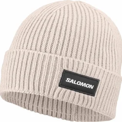 SALOMON Classic Beanie /silver cloud - SALOMON