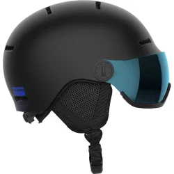 SALOMON Orka Visor Jr /black /flash blue - SALOMON