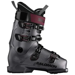 SALOMON S/Pro Delta 120 Gw /Hematite met burgundy met