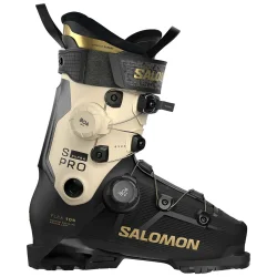 SALOMON S/pro supra dual boa 105 w /noir/birch - SALOMON