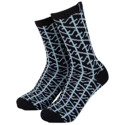 SANTA CRUZ Tired Sock T42-46 /Black Blue - SANTA-CRUZ