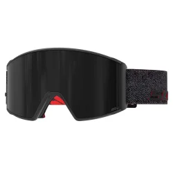 SCOTT React /noir rouge /amp noir chrome /cat 3 + amp aurora vert chrome /cat 1 - SCOTT