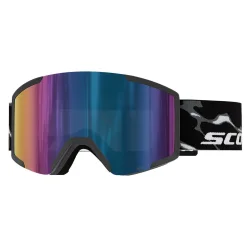 SCOTT Shield /granite noir blanc /amp sarcelle chrome /cat 2 - SCOTT