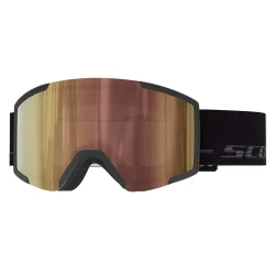 SCOTT Shield LS /black fog grey /AMP LS cinnamon chrome /cat 1-3 - SCOTT
