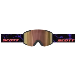 SCOTT Shield LS /black purple /AMP LS cinnamon chrome /cat 1-3 - SCOTT