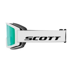 SCOTT Trace Pro Compact /blanc /vert chrome /cat 2 - SCOTT