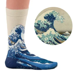 SOCK AFFAIRS Great Wave - SOCK-AFFAIRS