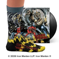 SOCK AFFAIRS Iron Maiden Number of the Beast - SOCK-AFFAIRS