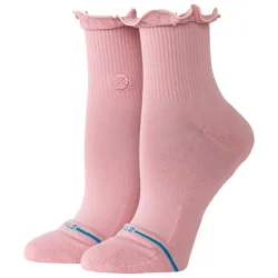 STANCE Ruffle Icon Quarter /Pink - STANCE