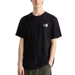 THE NORTH FACE Off Piste Embro Relaxed Ss Tee Graphic /tnf noir - THE-NORTH-FACE