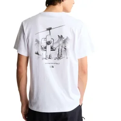 THE NORTH FACE Opposites Attract Relaxed Ss Tee Graphic /tnf blanc - THE-NORTH-FACE