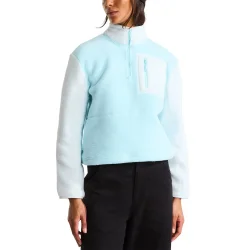 THE NORTH FACE Yumiori 1/4 zip w /glacier pearl stone - THE-NORTH-FACE