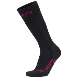 UYN Ski Touring One Bio Socks W /black pink yarrow