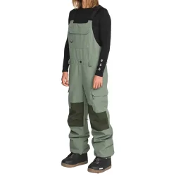 VOLCOM Creston 3D Stretch Bib Overall /Light Green - VOLCOM