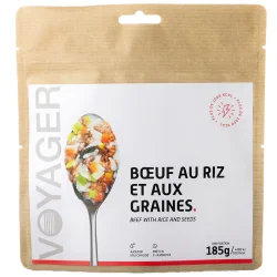 VOYAGER Boeuf Au Riz Et Aux Graines 185 g 1000 kcal - VOYAGER