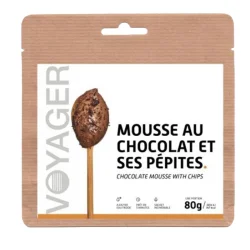VOYAGER Mousse au chocolat et ses pépites 80g - VOYAGER