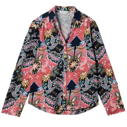 WHITE STUFF Annie Jersey Shirt /rose mlt - WHITE-STUFF