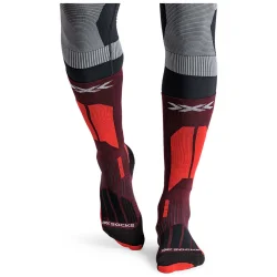 X SOCKS Ski Touring Perform W /oxid red