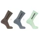 SALOMON Everyday Crew 3-Pack /stormy weather sea foam