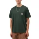 CARHARTT-WIP Pocket S/s t-Chemise /foncé scarab