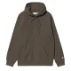 CARHARTT-WIP Hooded Chase Sweat /shungite or
