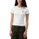 CARHARTT-WIP Small Heart Patch Ss T-Shirt W /blanc noir