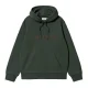 CARHARTT-WIP Hooded Carhartt Sweatshirt /foncé scarab palisander