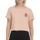 VOLCOM Dial Crop Tee /misty rose