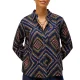 WHITE STUFF Libby Organic Cotton Shirt /marine multi