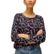 WHITE STUFF Weaver Notch Ls Tee /marine pr
