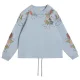 WHITE STUFF Embroidered Sweat /mid bleu