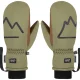 REUSCH Carter R-tex Xt Mitten /Burn Olive Dark Brown