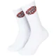SANTA CRUZ Broken Dot Sock T42-46 /blanc