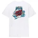 SANTA CRUZ Grabke Exploding Dot T-Shirt /blanc