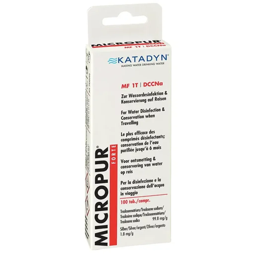 KATADYN Micropur Forte DCCNa (blister) - Cartonnette Katadyn