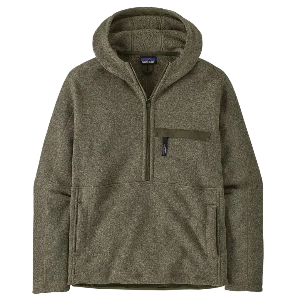 PATAGONIA Better Sweater 1/2 Zip P/O /river rock green