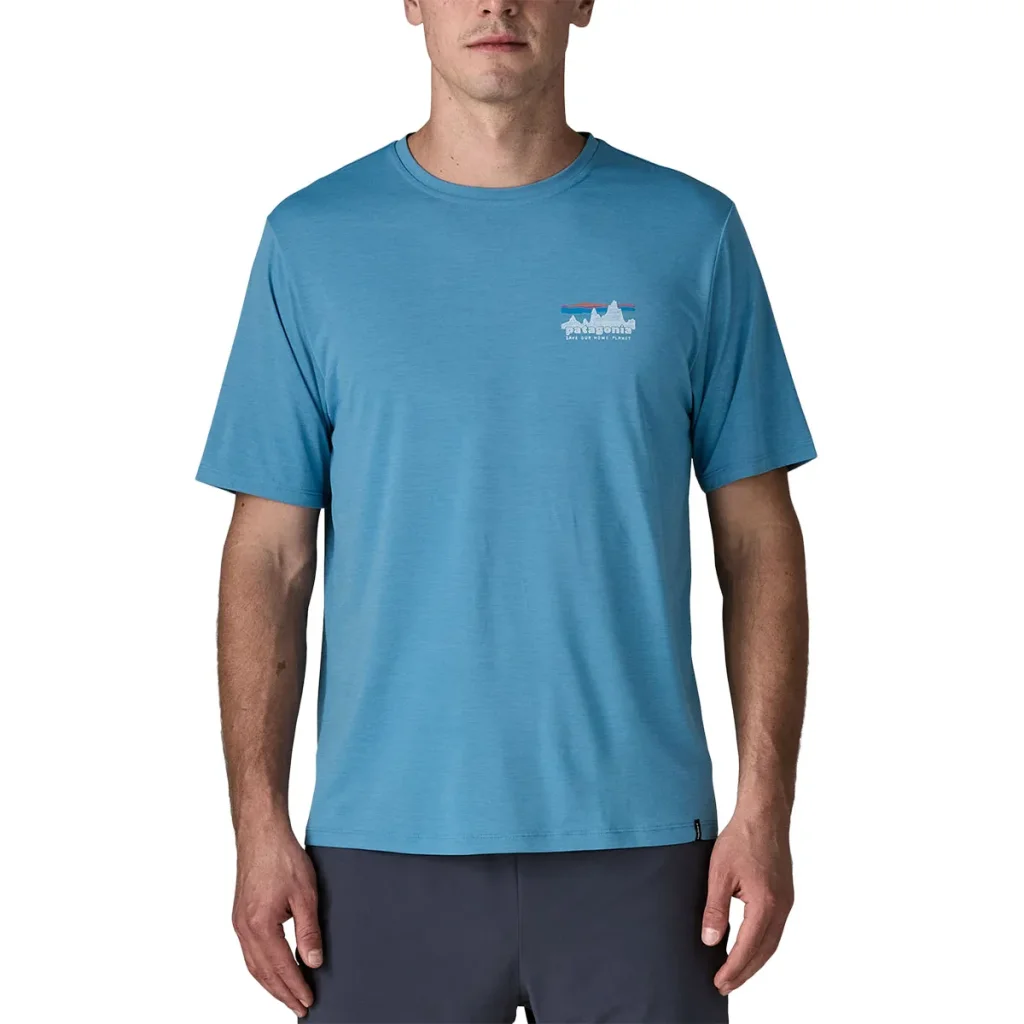 PATAGONIA Cap Cool Daily Shirt 73 Skyline /shore blue light shore blue x-dye