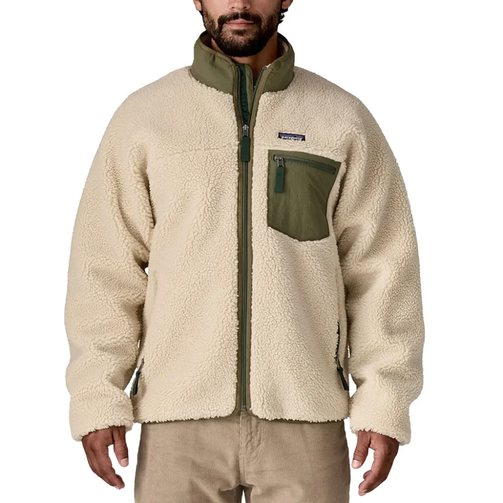 PATAGONIA Classic Retro-X Veste /foncé naturel basin vert