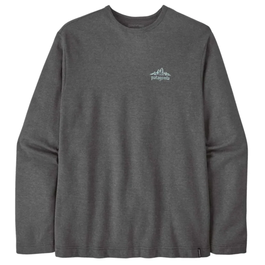 PATAGONIA Lw Cloud Crag Wildrise Crew /ink black