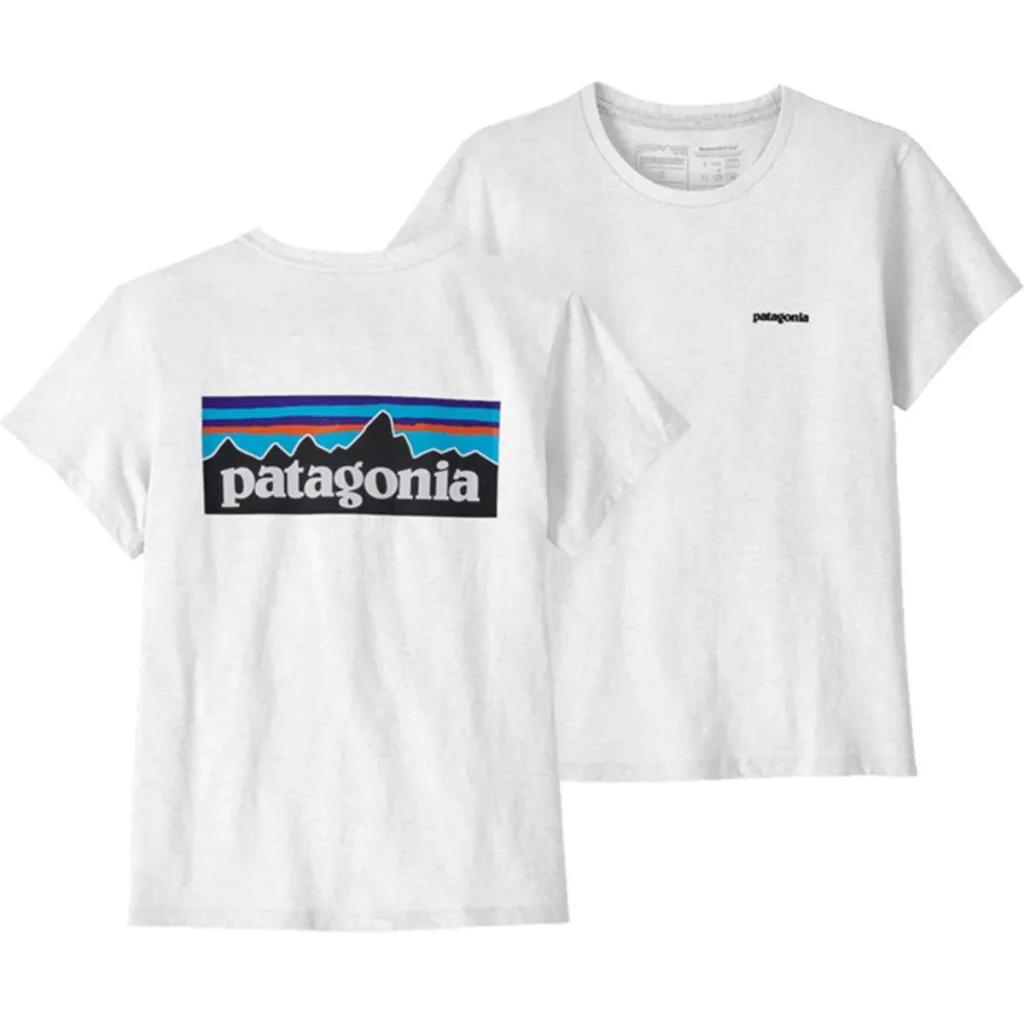 PATAGONIA P6 Logo Responsibili-Tee W /blanc